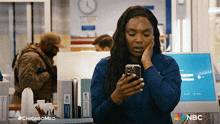 Texting Maggie Lockwood GIF - Texting Maggie Lockwood Chicago Med GIFs