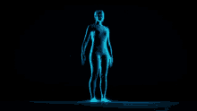 Human Body Blue GIF