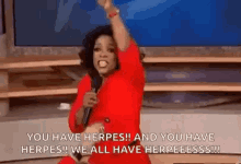 Herpes Oprah GIF - Herpes Oprah You Have Herpes GIFs
