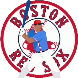 Boston Red Sox Baseball Sticker - Boston Red Sox Baseball Home Run Stickers
