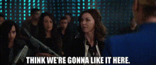 Divergent Evelyn Johnson Eaton GIF - Divergent Evelyn Johnson Eaton Think Were Gonna Like It Here GIFs