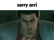 Sorry Sorry Arri GIF - Sorry Sorry Arri Yakuza GIFs