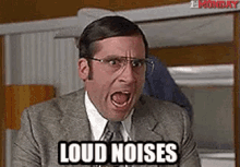 Loud Noises GIF - Loud Noises Anchorman GIFs