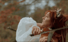 Lindsey Stirling Smile GIF - Lindsey Stirling Smile In The Woods GIFs