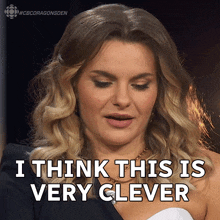 I Think This Is Very Clever Michele Romanow GIF - I Think This Is Very Clever Michele Romanow Dragons' Den GIFs