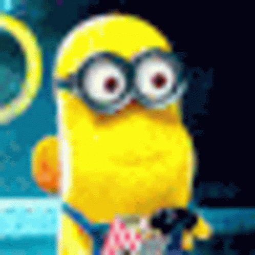minion pointing and laughing
