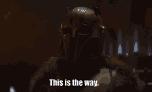 Star Wars The Mandalorian GIF - Star Wars The Mandalorian This Is The Way GIFs