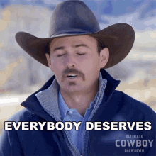 Everybody Deserves A Second Chance Buck Faust GIF - Everybody Deserves A Second Chance Buck Faust Ultimate Cowboy Showdown GIFs