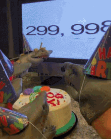 Shark Puppet Milestone GIF - Shark Puppet Milestone Birthday GIFs