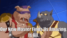 Tmnt Bebop GIF - Tmnt Bebop Our New Master Finds Us Amazing Is All GIFs