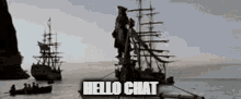 Hello Chat Captain Jack Sparrow GIF - Hello Chat Captain Jack Sparrow Jack Sparrow GIFs