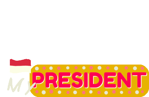 Indonesia My President Sticker - Indonesia My President Presidenku Stickers