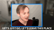 Lets Just Go Lets Leave This Place GIF