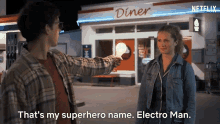 Thats My Superhero Name Electro Man GIF - Thats My Superhero Name Electro Man Freaks Youre One Of Us GIFs
