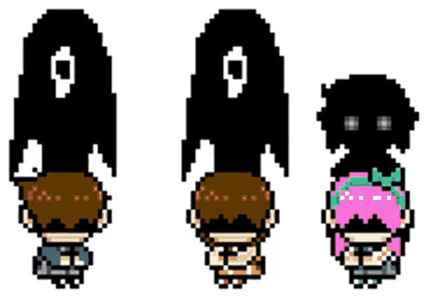 Kel Sprites (Omori) - Omori - Sticker