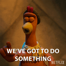 We'Ve Got To Do Something Ginger GIF - We'Ve Got To Do Something Ginger Chicken Run Dawn Of The Nugget GIFs