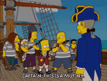 mutiny this is mutiny captain pirates the simpsons