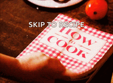 Glee Cook Book GIF - Glee Cook Book How To Cook GIFs