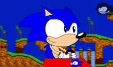Sonic In Car Speed GIF - Sonic In Car Speed Sonicmark GIFs