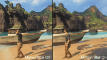 Uncharted Motion Blur GIF
