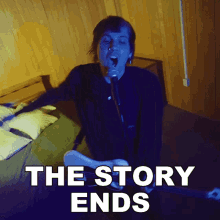 The Story Ends Taylor Allen GIF - The Story Ends Taylor Allen Seeyouspacecowboy GIFs