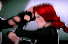 Black Widow GIF - Black Widow Punch GIFs