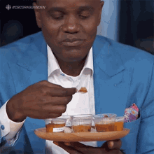 Eating Wes Hall GIF - Eating Wes Hall King Of Bay St GIFs