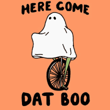 Dat Boo Ghost GIF - Dat Boo Ghost Here Comes GIFs