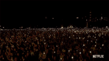Crowd In The Dark Voices Of Fire GIF - Crowd In The Dark Voices Of Fire Virtual Candles GIFs