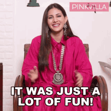 It Was Just A Lot Of Fun Amyra Dastur GIF - It Was Just A Lot Of Fun Amyra Dastur Pinkvilla GIFs