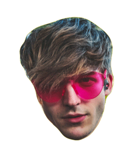 Eben Sunglasses Sticker - Eben Sunglasses Handsome Stickers