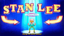 Stan Lee Cameo GIF - Stan Lee Cameo Cameos GIFs
