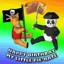 Happy Birthday My Little Pirate GIF - Happy Birthday My Little Pirate Pie Rate GIFs
