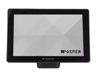 a posper monitor displays the #ksmart logo