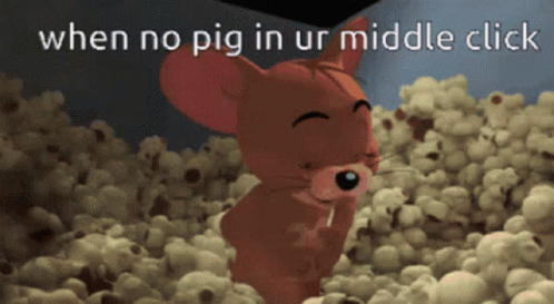 Pighack Pig Middle Click Accident GIF - Pighack Pig Middle Click Accident Pig Own You GIFs