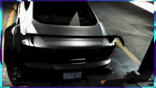 a car that has a license plate that says ' california ' on it
