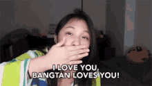 I Love You Bangtan Loves You GIF - I Love You Bangtan Loves You Mahal Kita GIFs