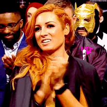 Becky Lynch Clap GIF - Becky Lynch Clap Clapping Hands GIFs