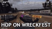 Wreckfest Hop On GIF