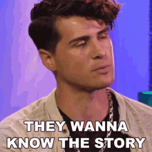 They Wanna Know The Story Anthony Padilla GIF - They Wanna Know The Story Anthony Padilla They Wanna Know What Happened GIFs