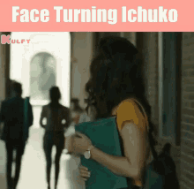 face turning ichuko gif reactions pooja hegde cheppedhi vintava