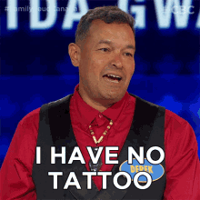 I Have No Tattoo Derek GIF - I Have No Tattoo Derek Family Feud Canada GIFs