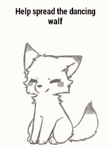 Draw This Again Silly  Cute Anime Wolf Speedpaint HD Png Download   Transparent Png Image  PNGitem