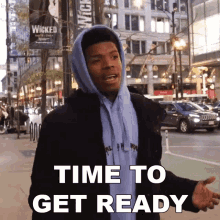 Time To Get Ready Rickey GIF - Time To Get Ready Rickey Its Time To Prepare GIFs