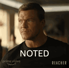 Noted Jack Reacher GIF - Noted Jack Reacher Alan Ritchson GIFs