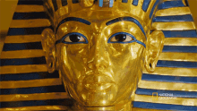 Golden Mask The Tomb Of Tutankhamun GIF - Golden Mask The Tomb Of Tutankhamun Lost Treasures Of Egypt GIFs