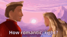 Barbie Romantic GIF - Barbie Romantic How Romantic Right GIFs