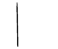 a black and white drawing of a rabbit peeking over a wall .
