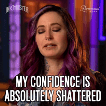 My Confidence Is Absolutely Shattered Stressed GIF - My Confidence Is Absolutely Shattered Stressed Self Love GIFs