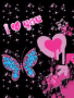 I Love You Hearts GIF - I Love You Hearts Butterfly GIFs